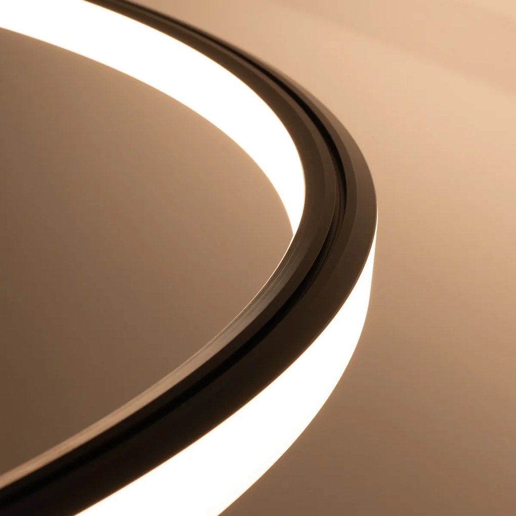 Závesné LED svietidlo Risa 120, 1x LED 76w, 3000k, b