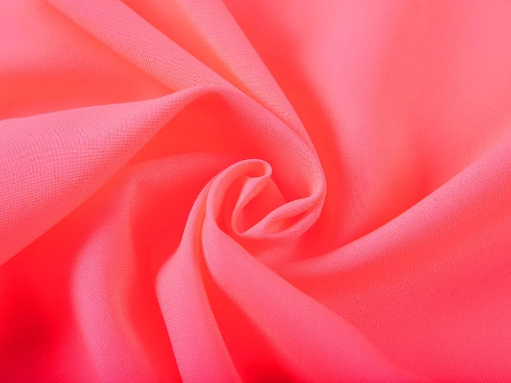 Biante Dekoračný oválny obrus Rongo RG-046 Neónovo ružový 120x160 cm