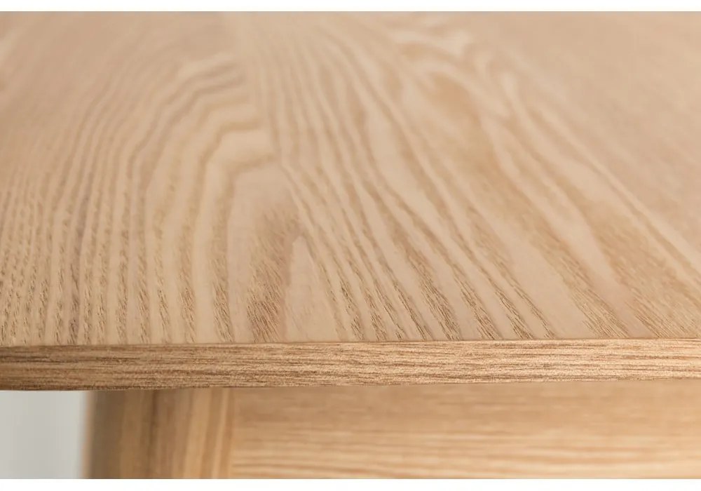 Rozkladací jedálenský stôl s doskou v dubovom dekore 90x180 cm Glimps – Zuiver