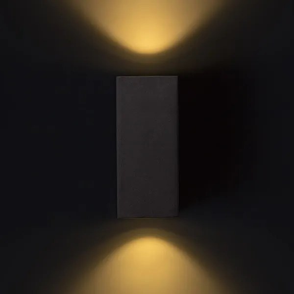 RED - Design Rendl - R12028 - LED Vonkajšie nástenné svietidlo KUBI 2xLED/3W/230V IP54