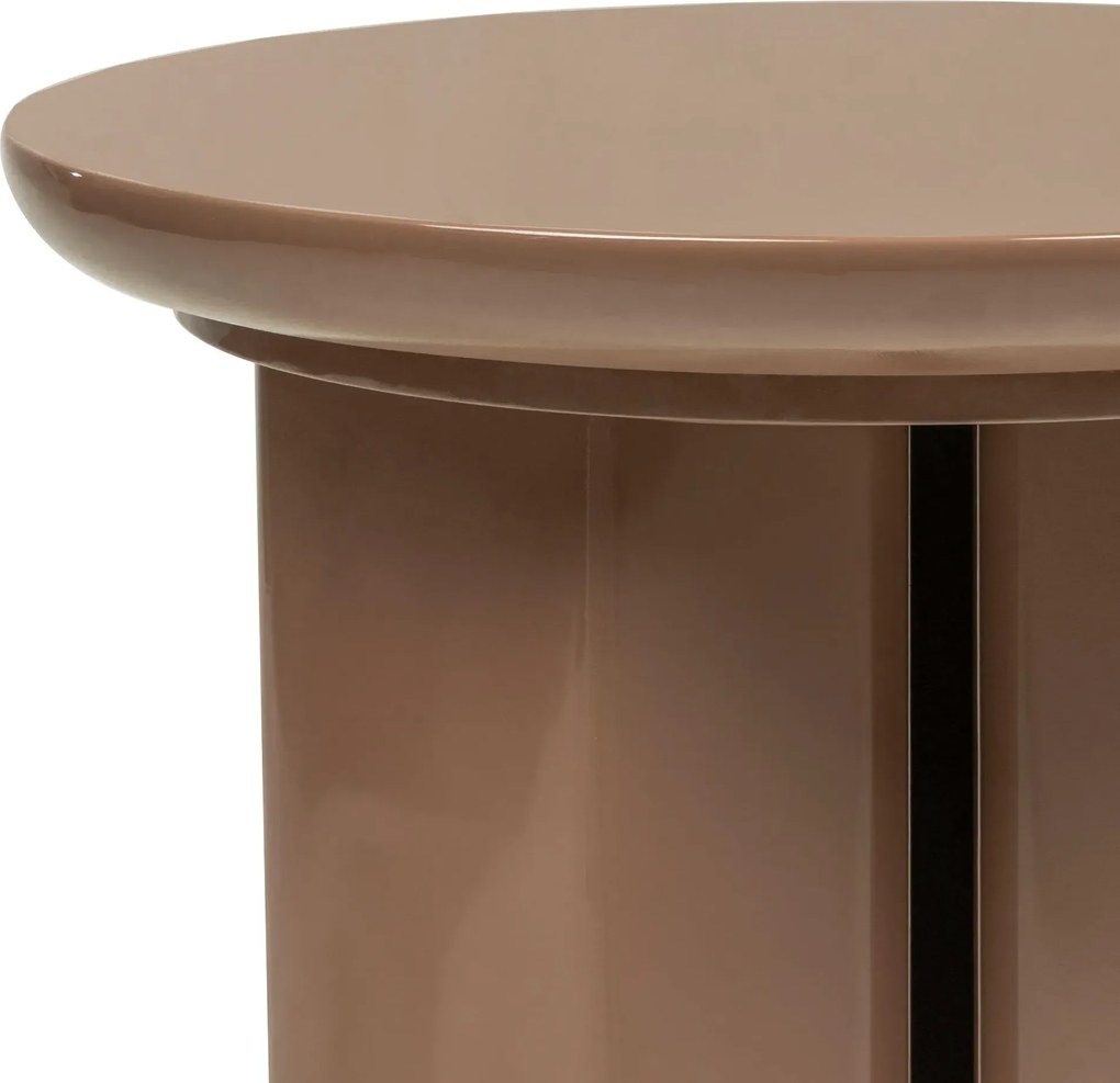 Odkladací stolík Brie 40 cm moka
