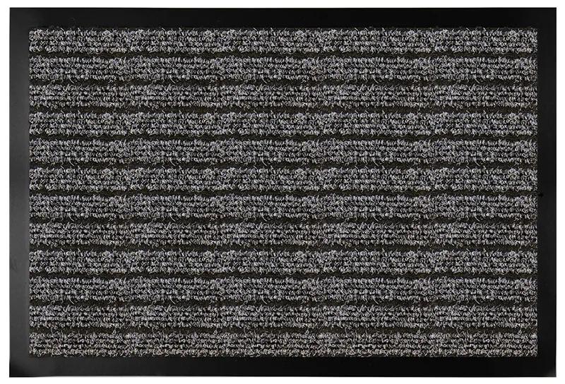 B-line Rohožka Duramo 2868 čierna - 50x80 cm