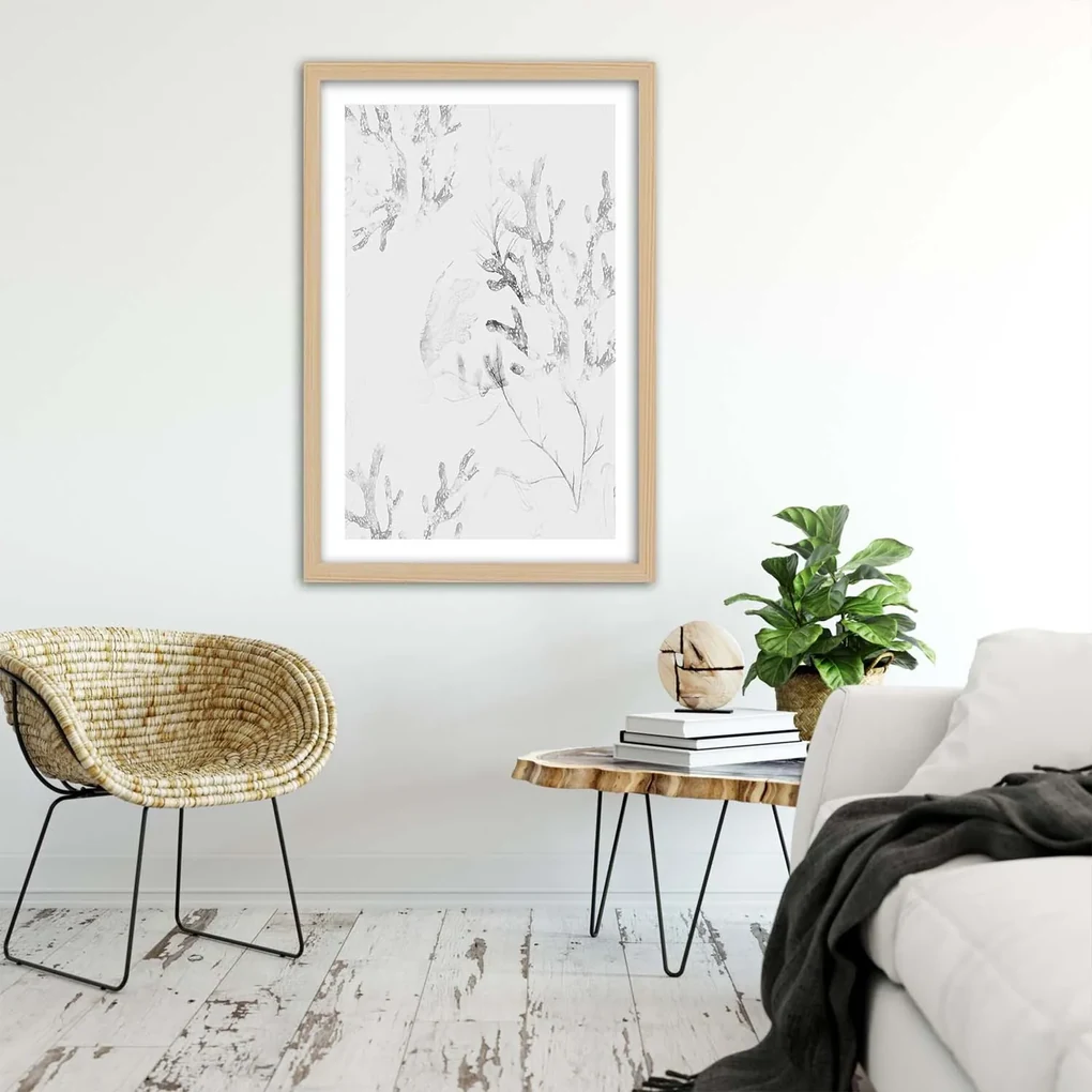 Gario Plagát Podvodná flóra Farba rámu: Bez rámu, Rozmery: 30 x 45 cm