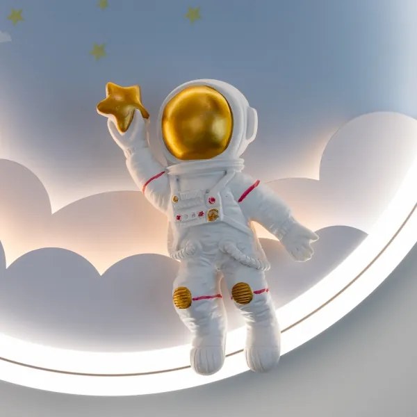 Brilagi - LED stmievateľné detské stropné svietidlo LED/42W/230V 3000/5700K astronaut