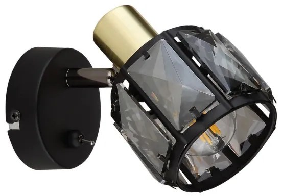 Globo 54357-1B - Nástenné bodové svietidlo INDIANA 1xE14/40W/230V