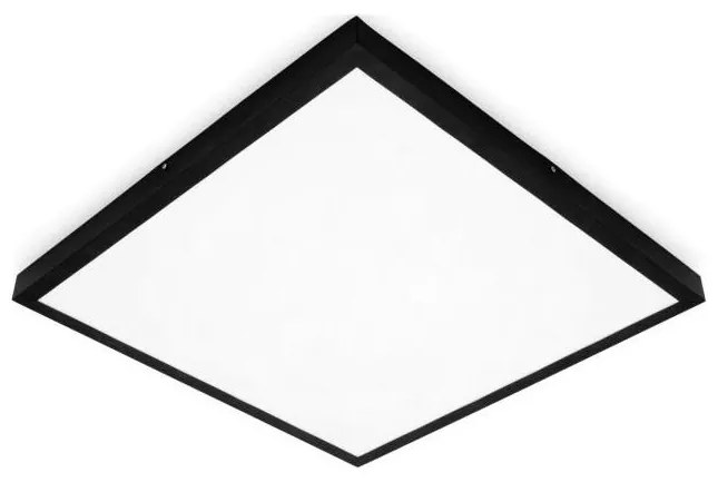 LED Prisadený panel BRISBANE LED/36W/230V 4000K 59,5x59,5 cm čierna