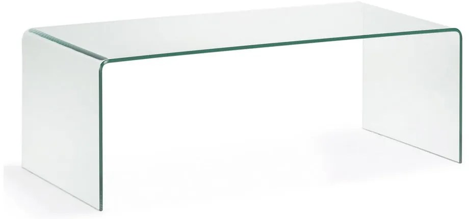 Sklenený konferenčný stolík 50x110 cm Burano – Kave Home
