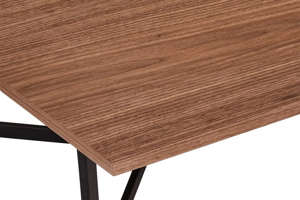 Štýlový konferenčný stolík Aage 70cm, vlašský orech
