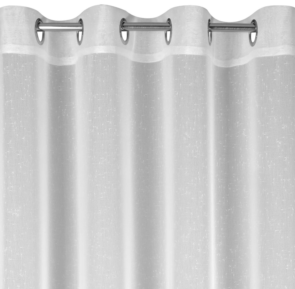 ZÁCLONA ANGELA 400X250 CM BIELA
