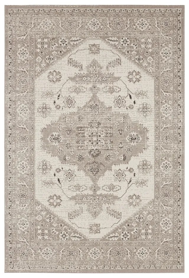 Hnedo-béžový vonkajší koberec Bougari Navarino, 80 x 150 cm