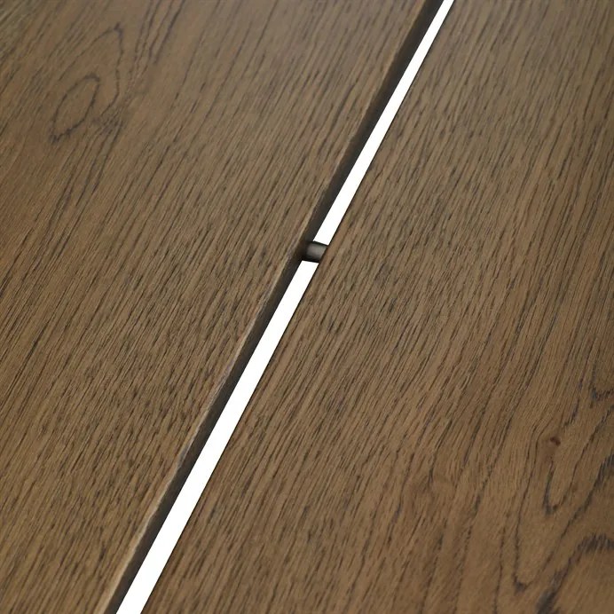 Autronic BONTEC Jedálenský stôl 220x90cm, masív, orech, HT-T1822 WAL Farba: Hnedá