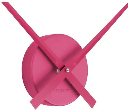 Karlsson 4348PI dizajnové nástenné hodiny ružová, pr. 48 cm