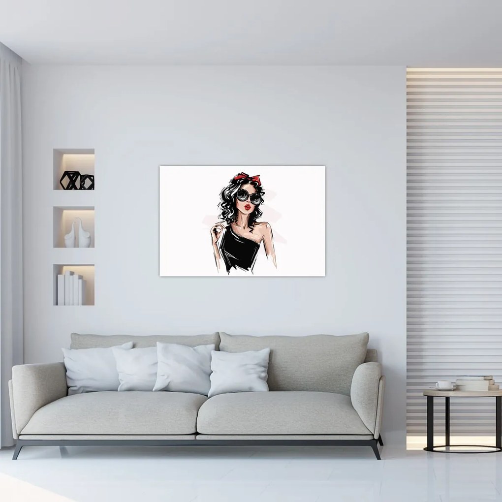 Obraz - Fashion woman (90x60 cm)