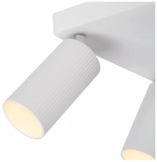 Lucide 09939/14/31 - Bodové svietidlo CLUBS 4xGU10/40W/230V biela