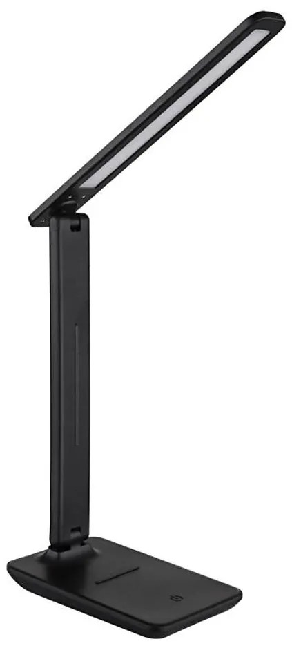 Globo 58439SA - LED, dotykovo stmievateľná dobíjateľná stolná lampa BRIGHTON LED/4W/5V 1800 mAh čierna