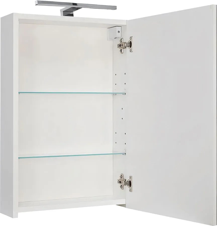 Comodo Zrkadlová skrinka Ticino 40 ZS LED-CR s osvetlením Any LED 30 CR, chróm