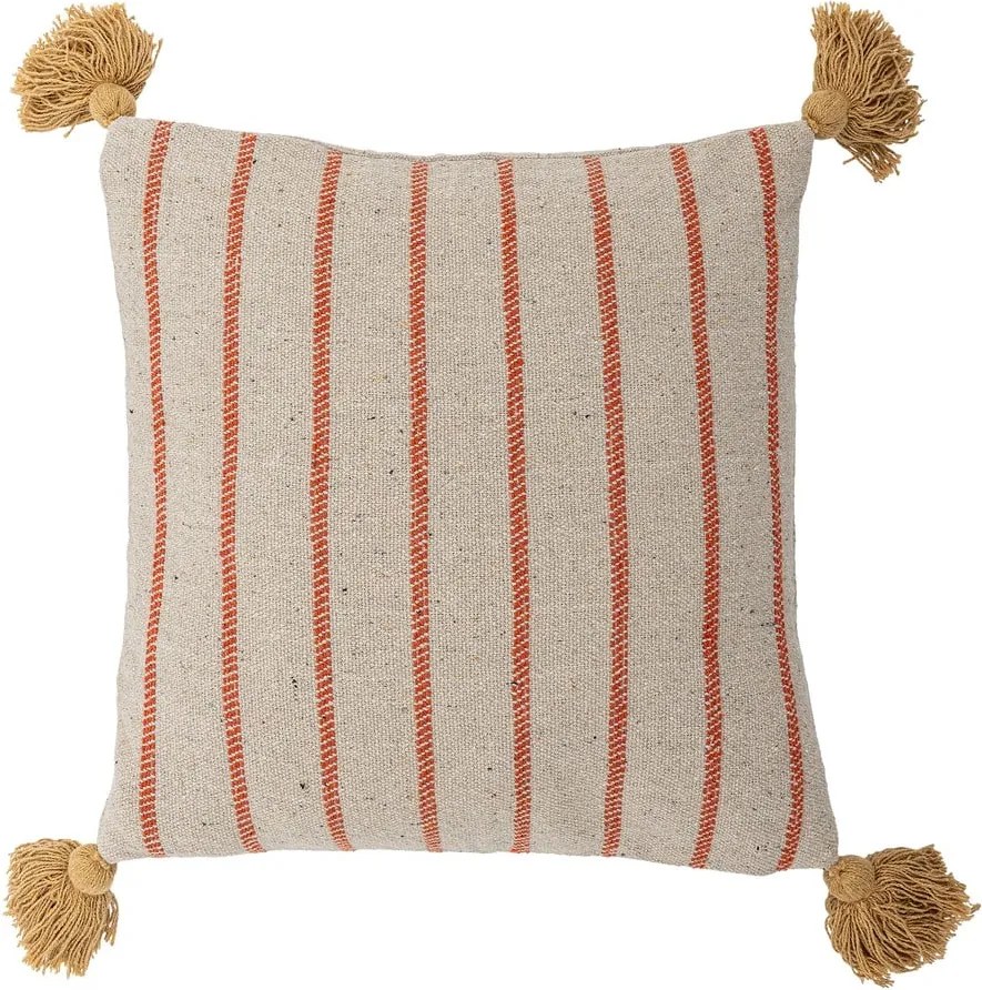 Dekoračný vankúš z recyklovanej bavlny 45x45 cm Eviaya – Bloomingville