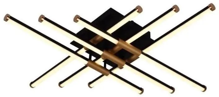 LED Stmievateľný prisadený luster LED/70W/230V 3000-6500K + diaľkové ovládanie