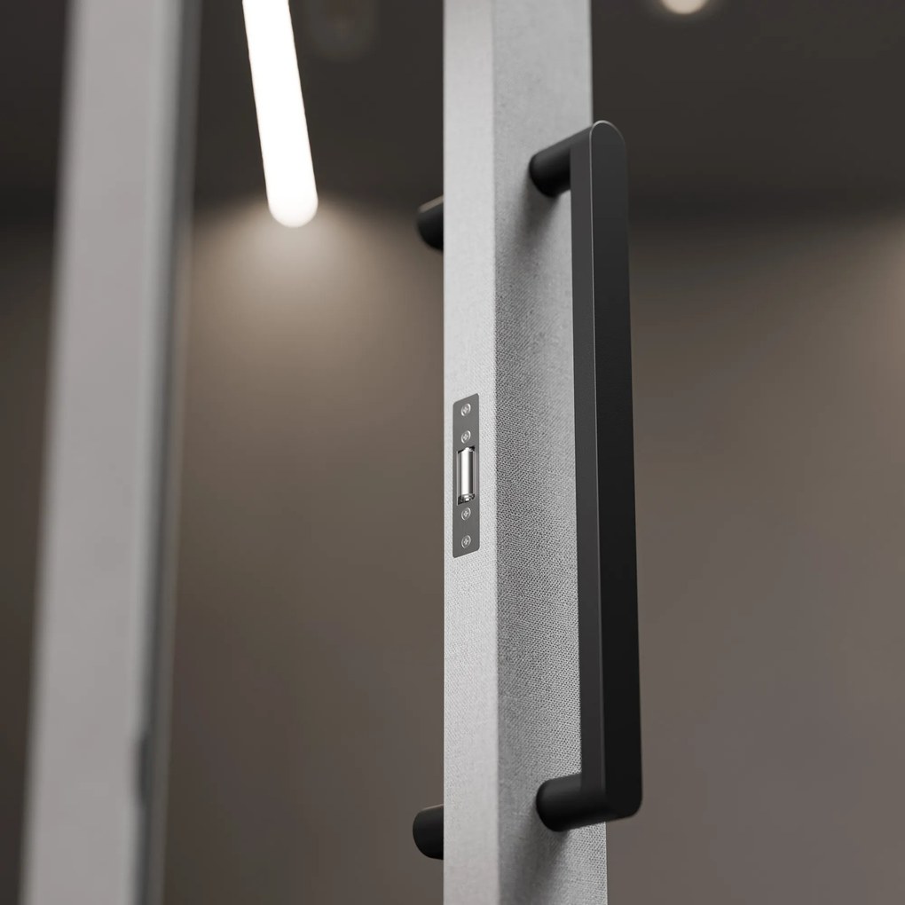 Akustická kancelárska kabína INBOX pre 4 osoby 2200 × 2200 × 1220 mm