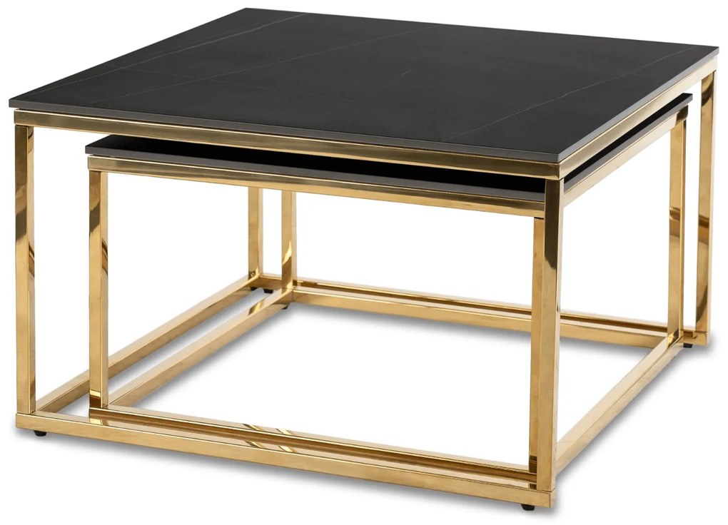 PROXIMA.store - Set konferenčných stolíkov TENOR FARBA: biela