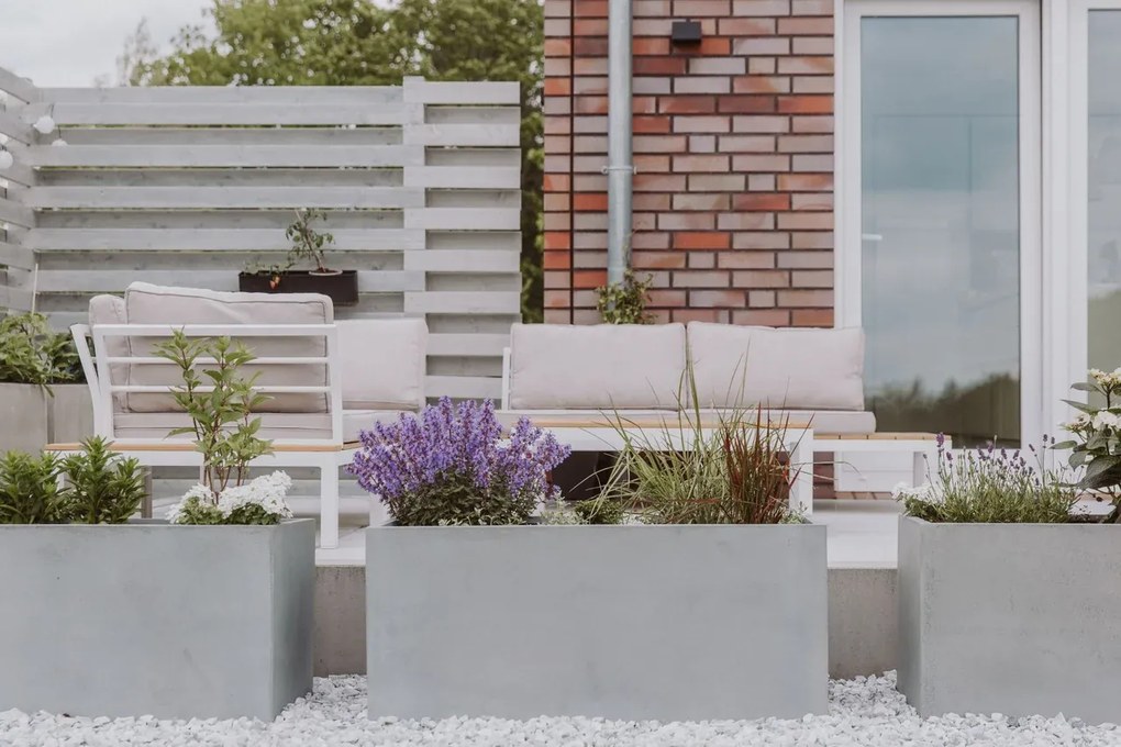 Hrantík MAXI, sklolaminát, šírka 100 cm, betón design