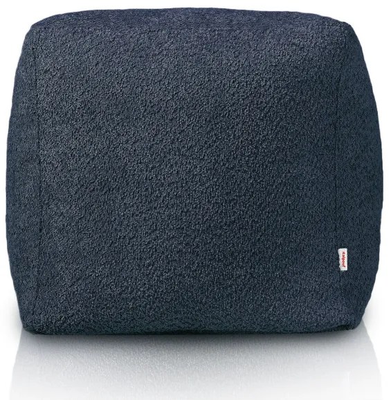 Taburetka Boucle granátová