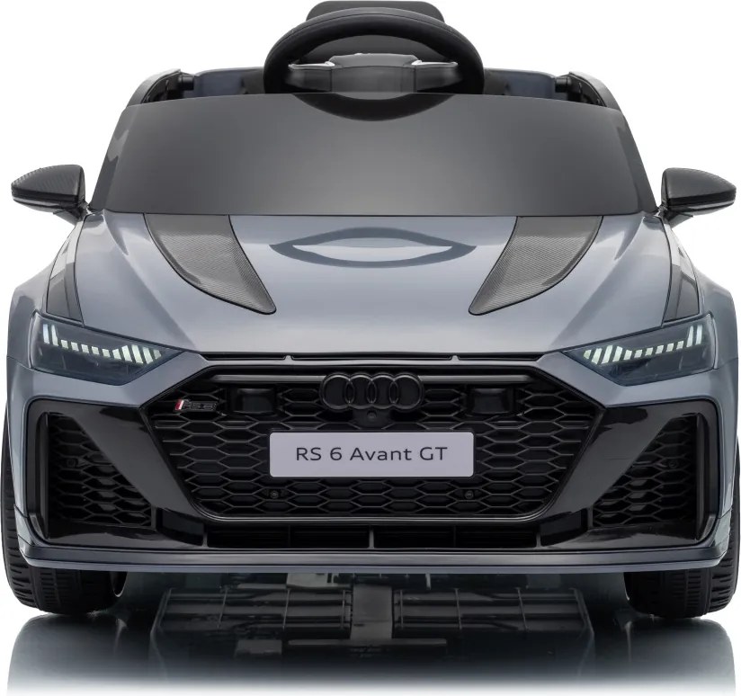 Detské elektrické autíčko Audi RS6 Avant GT sivá