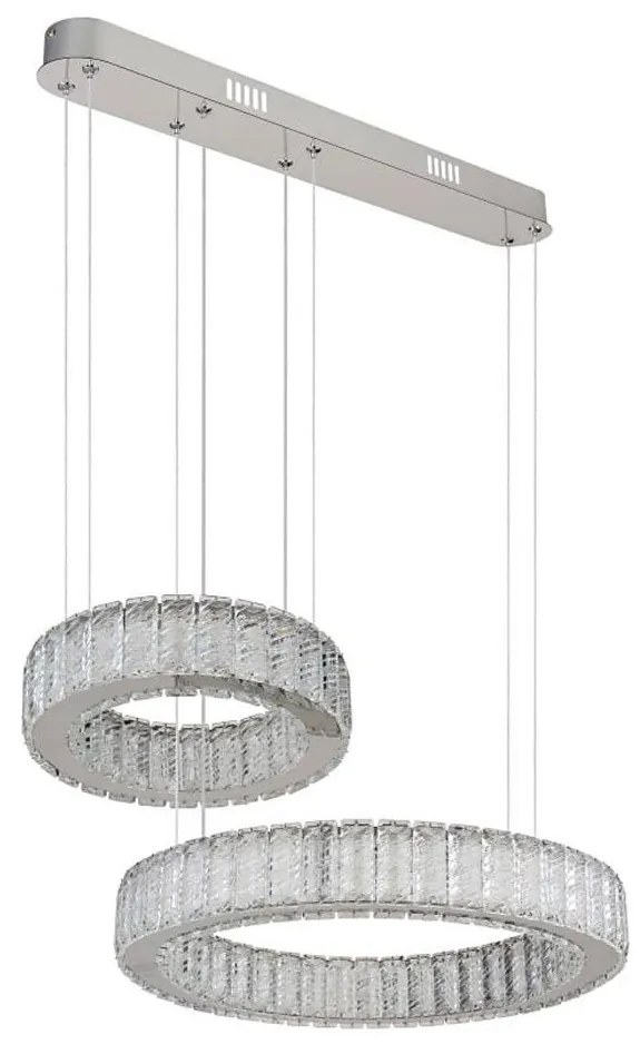 Globo 67162-80 - LED stmievateľný luster na lanku MUCKY 80W/230V 2700-6000K + DO