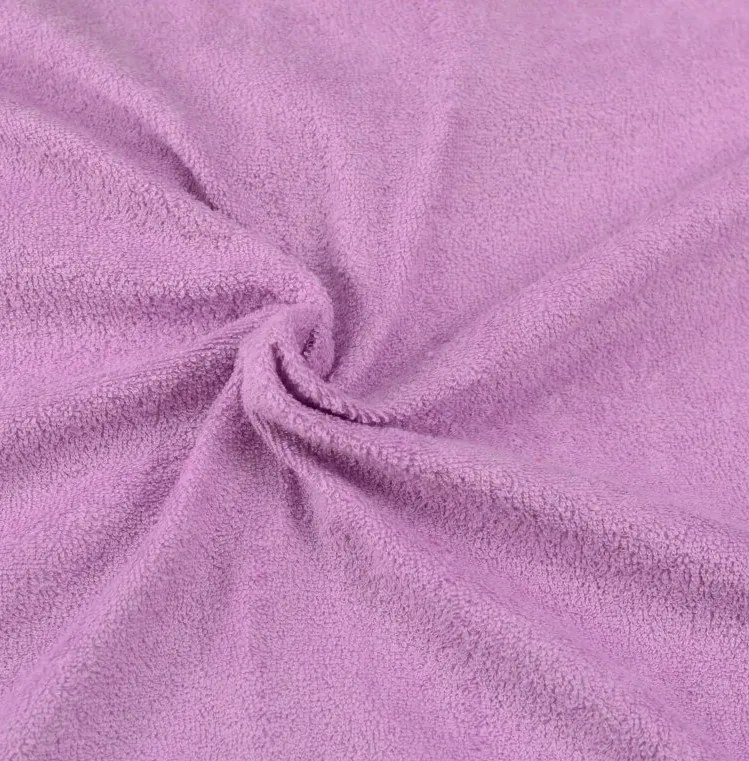 Froté prestieradlo svetlo fialové 60x120 cm
