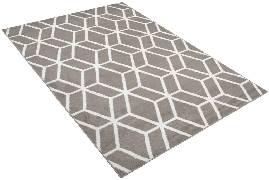 Koberec BALI PP C434A sivý Rozmery: 180x250