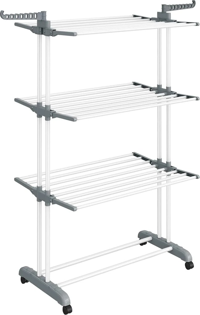 Sušák na prádlo Nehy 173 cm šedý/bílý