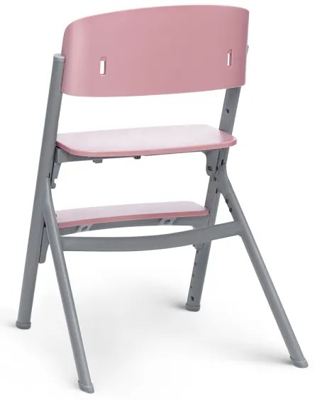 KINDERKRAFT SELECT - Detská jedálenská stolička 3v1 LIVY Premium Aster pink