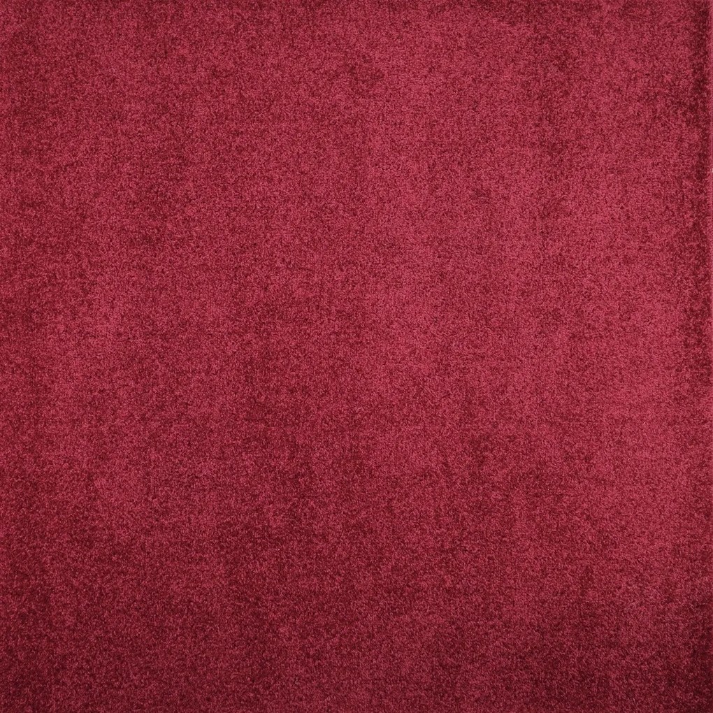 AKCIA: 57x21 cm Kusový koberec Eton vínovo červený - neúčtujeme odrezky z role - obšitý zo všetkých strán, šíře, červená, filc, kuchyňa, Vopi