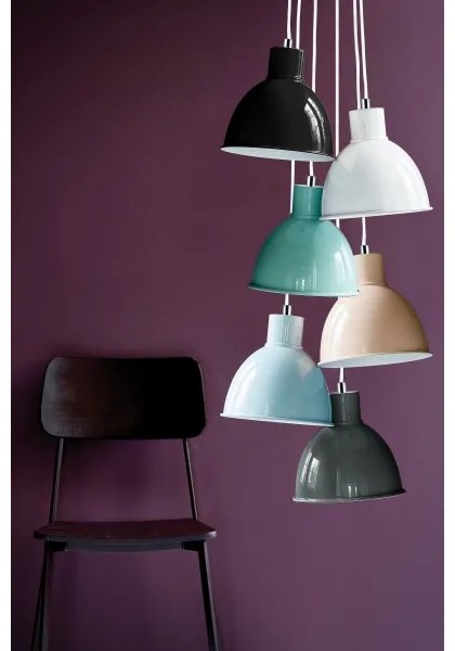 Nordlux - Luster na lanku POP 1xE27/40W/230V antracit