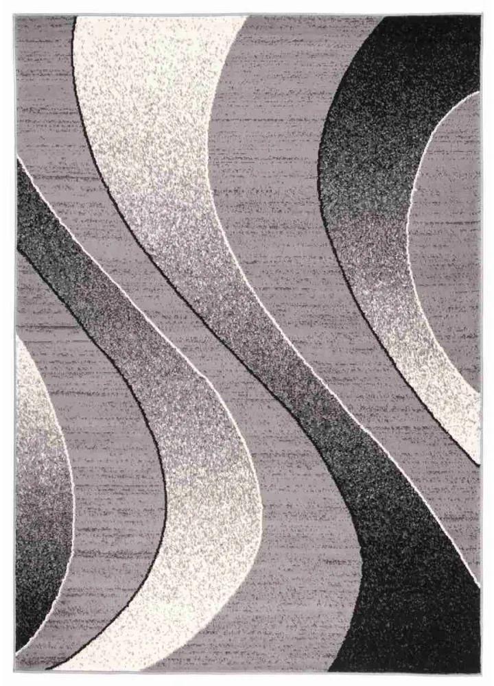 Kusový koberec PP Mel šedý, Velikosti 220x300cm