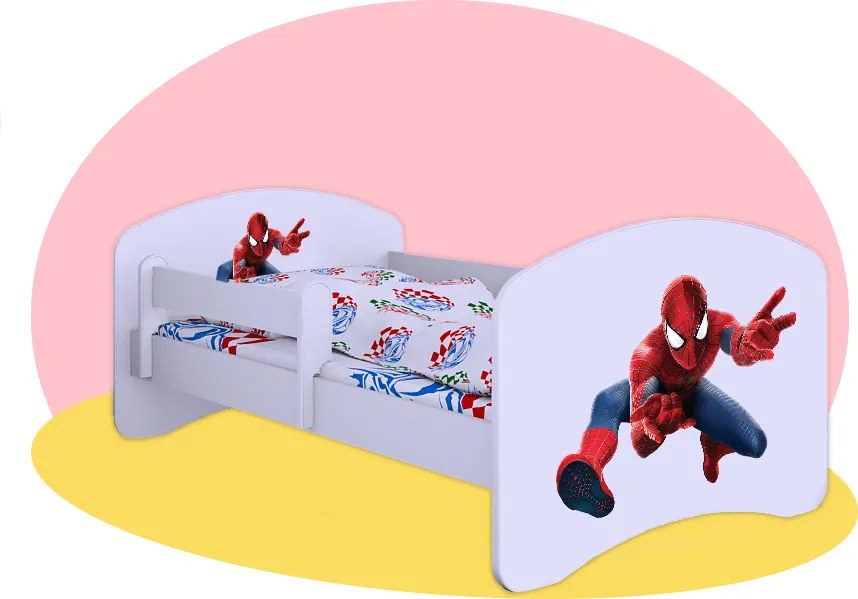 OR Spiderman 2 - detské postele Hobby 180x90 Variant úložný box: S úložným boxom