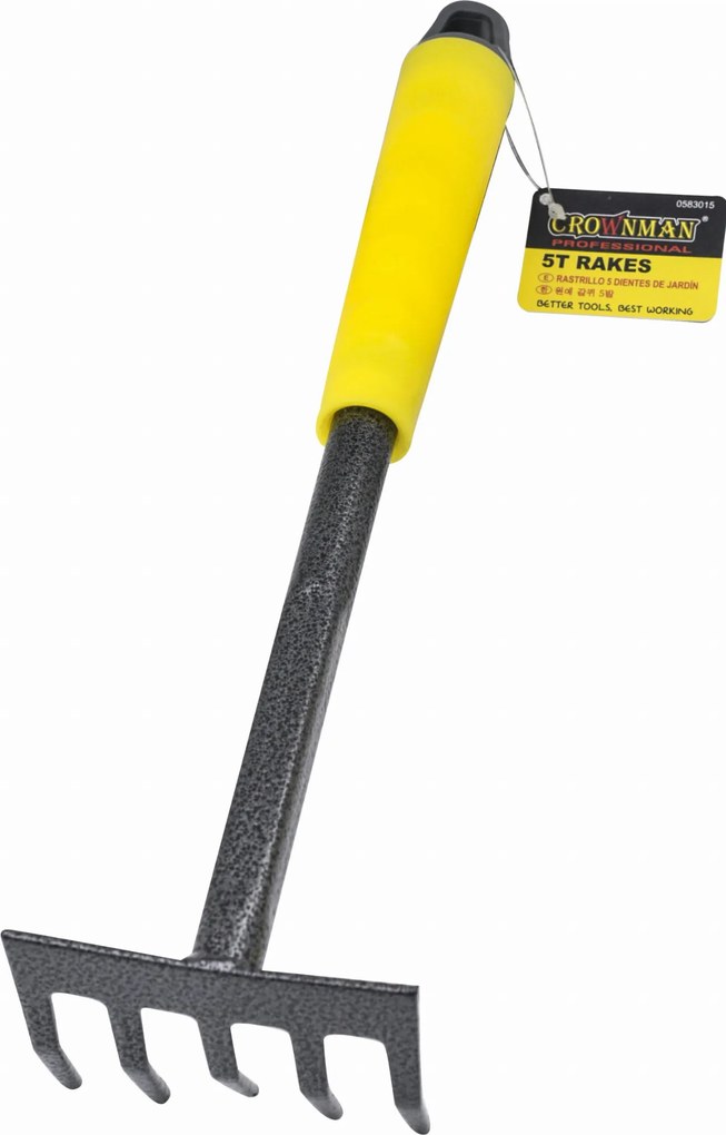 CROWNMAN Kovové hrable 30 cm
