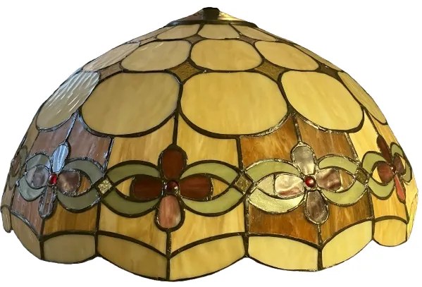 Podlahová lampa Tiffany 40*160 kolekcia AGENA chain