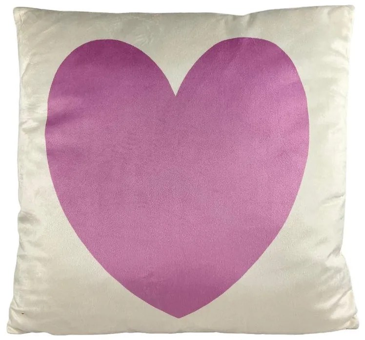 Vankúš Bella 03 ecru/svetloružová 40x40 Merkury Home