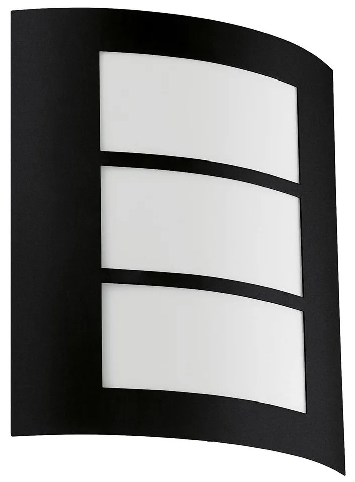 Eglo 99567 - Vonkajšie nástenné svietidlo CITY 1xE27/40W/230V IP44