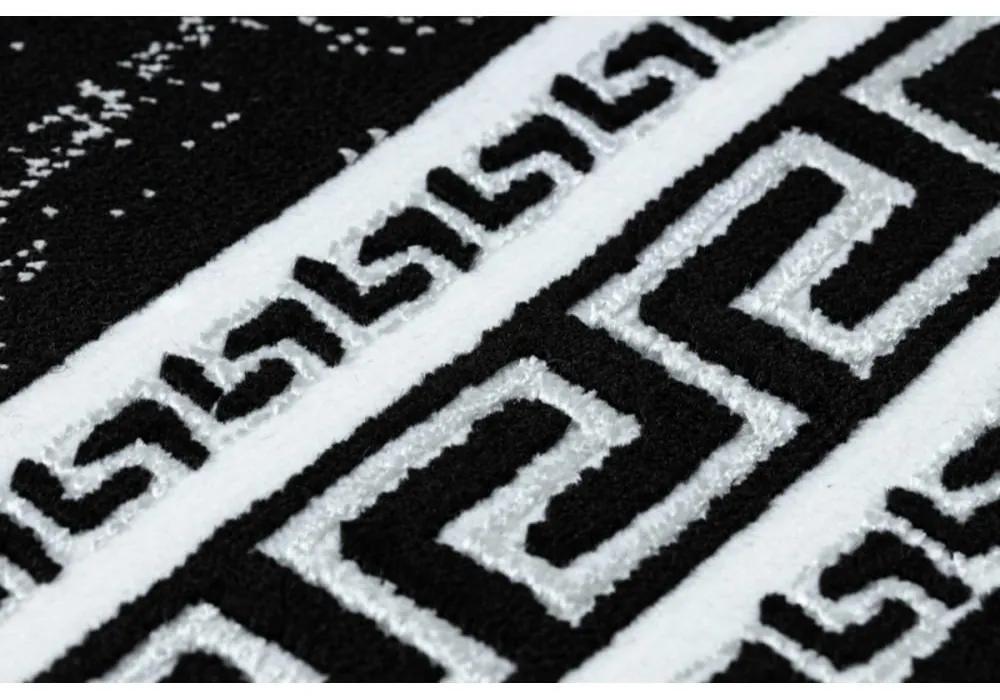 Kusový koberec Rasmus čierny atyp 60x200cm