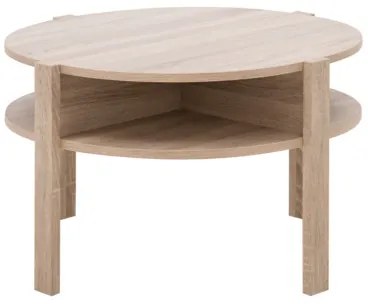 Okrúhly konferenčný stolík TOBAGO DUB SONOMA