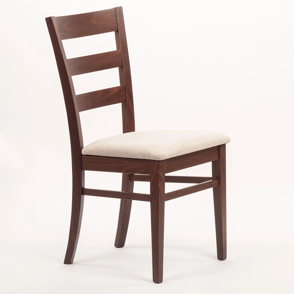 Stima Stolička VIOLA s čalúneným sedákom Vyberte odtieň ->: Dub, Vyberte látku ->: GENEZA soft 66