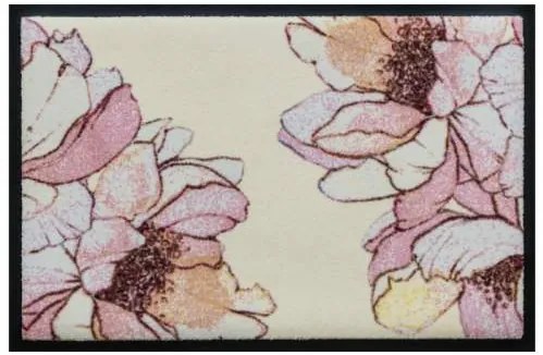 Kvety a listy premium rohožka - okvetné lístky (Vyberte veľkosť: 85*55 cm)