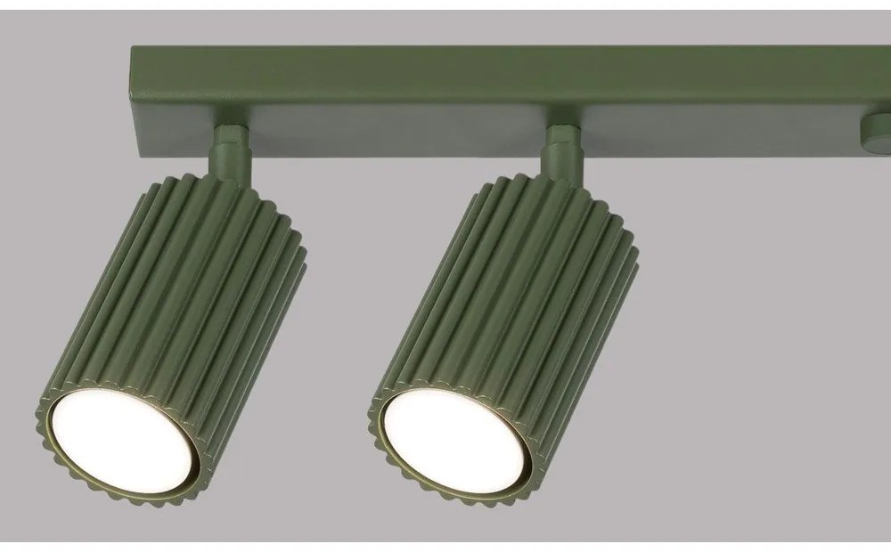 Zelené bodové svietidlo 6,5x117 cm Gleam – Sollux