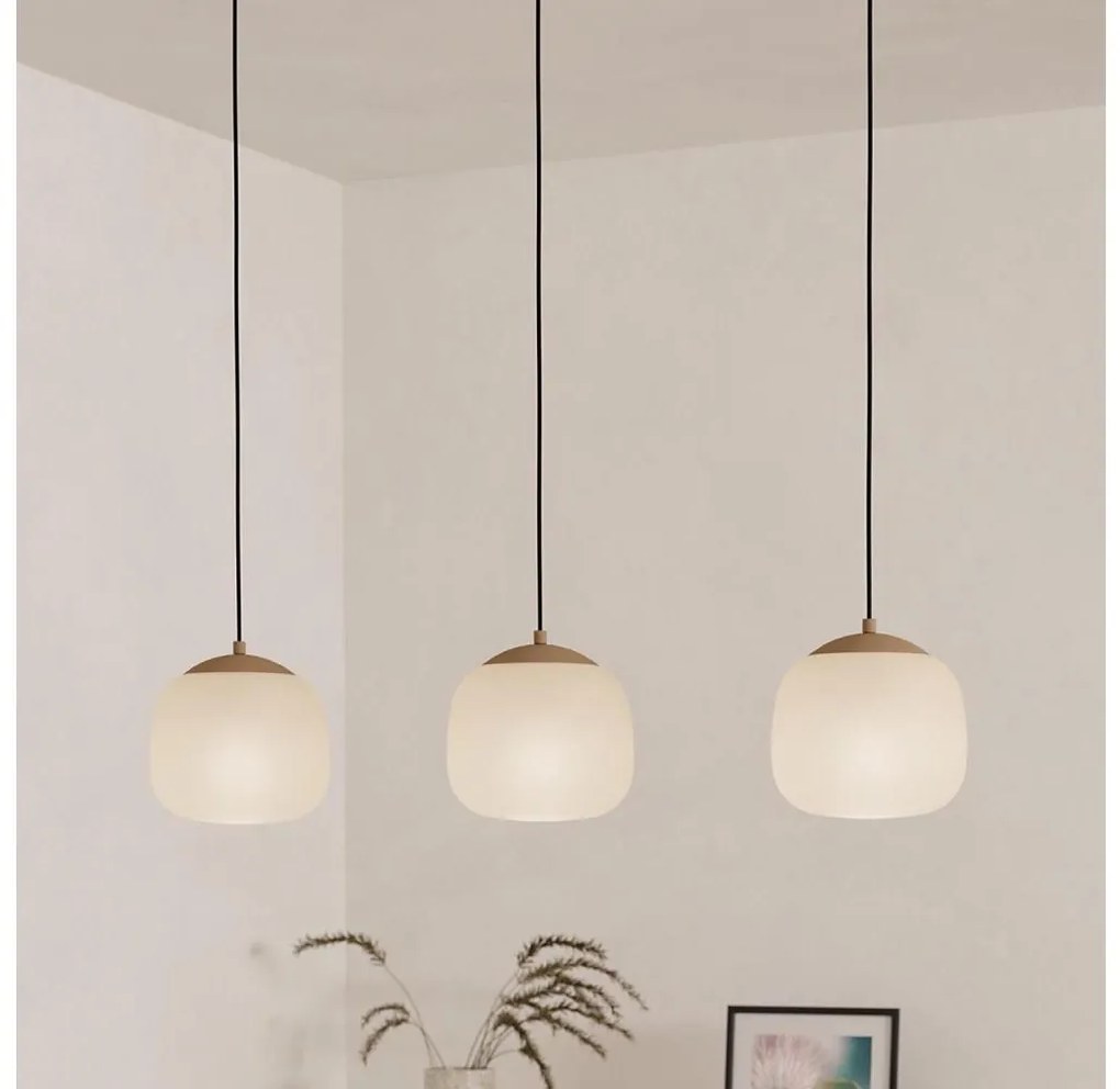 Eglo 900894 - Luster na lanku COMINIO 3xE27/40W/230V