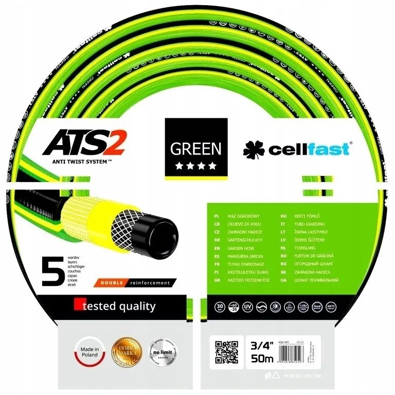 Záhradná hadica 3/4" 25m | CELLFAST