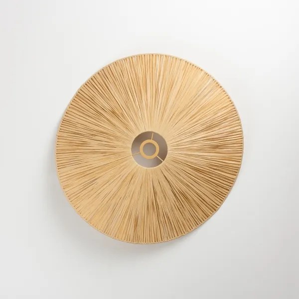 Brilagi - LED luster na lanku CERIA BOHO 1xE27/40W/230V, priemer 60 cm, rafia