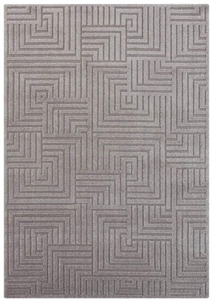 ELLE Decoration koberce Kusový koberec New York 105092 Grey - 120x170 cm