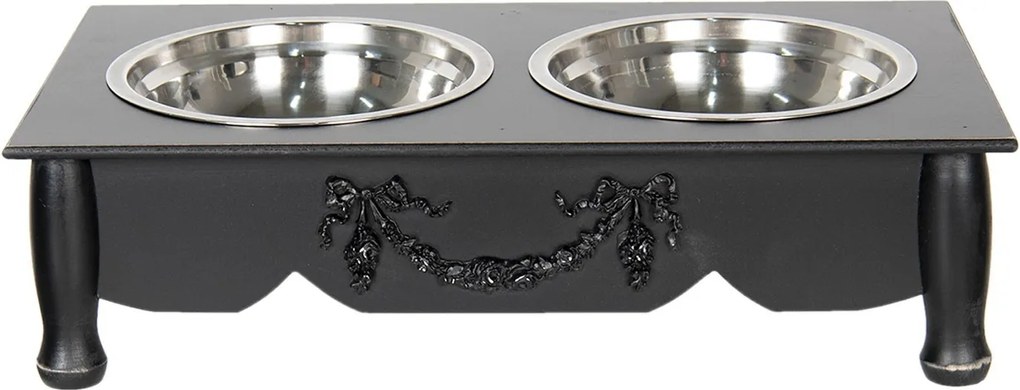 Misky v čierném držiaku - 41 * 22 * ​​12 cm / 0,5L